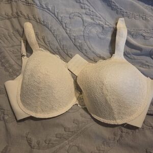 Elegant White Lace Bra